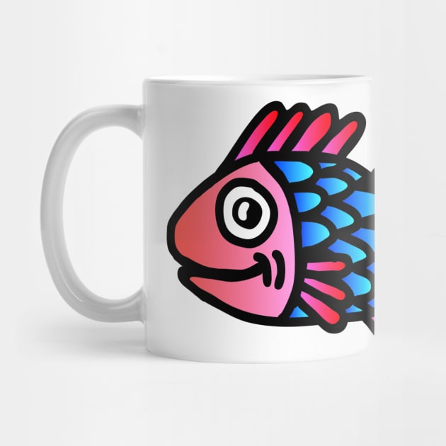 Pink Head Fish by GemmasGems